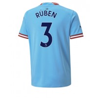 Manchester City Ruben Dias #3 Hjemmebanetrøje 2022-23 Kortærmet